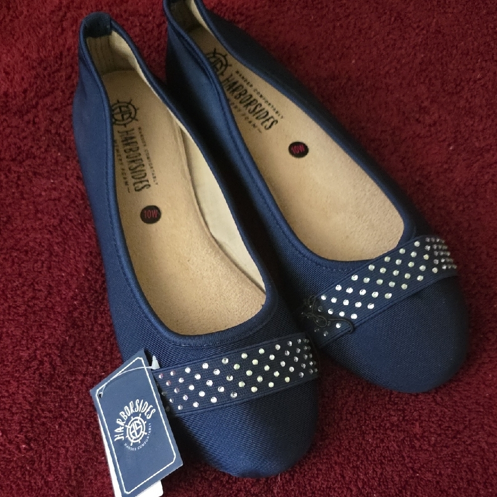 Chic Blue Loafers for Everyday Comfort Size 10W